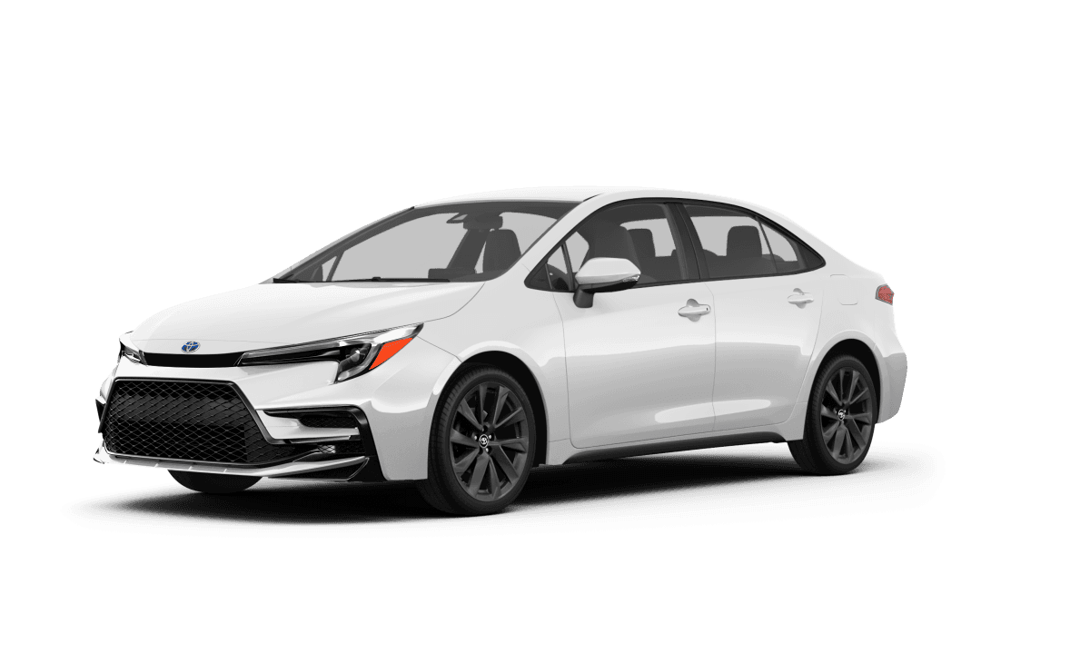 Toyota Corolla Hybrid - Front view Toyota Corolla Hybrid - Front view